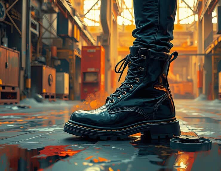 قیمت کفش ایمنی ساق بلند با فروش عمده
